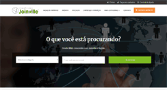 Desktop Screenshot of classificadosjoinville.com.br